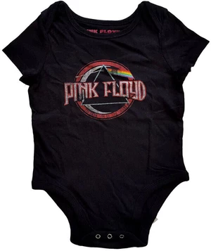 Pink Floyd Tricou Dark Side of the Moon Seal Baby Grow Black 0-3 Luni