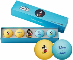 Volvik Vivid Lite Disney Characters 4 Pack Golf Balls Balles de golf