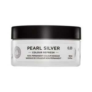 Maria Nila Colour Refresh odżywcza maska bez kolorowych pigmentów do włosów siwych i platynowego blondu Pearl Silver 100 ml