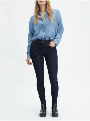 Tmavomodré dámske skinny fit rifle Levi's® 721