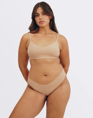 Organic Basics Naked Rib Brief Hazelnut M