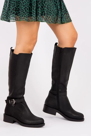 Fox Shoes Black Women's Boots