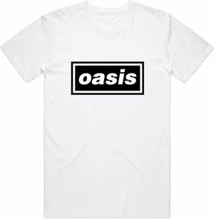 Oasis T-Shirt Decca Logo Unisex White S