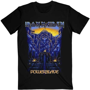 Iron Maiden T-shirt Dark Ink Powerslaves Unisex Black S