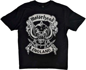 Motörhead Tricou Crossed Swords England Crest Unisex Black S