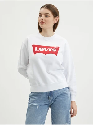 Levi&#39;s Bílá dámská mikina Levi's® - Dámské