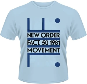 New Order T-Shirt Movement Blue M