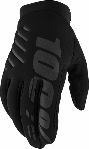 100% Brisker Gloves Black M Mănuși ciclism