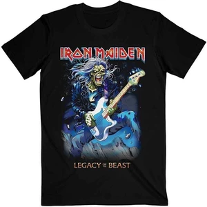 Iron Maiden Koszulka Eddie on Bass Unisex Black L