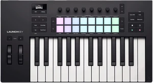 Novation Launchkey 25 MK4 MIDI keyboard Black