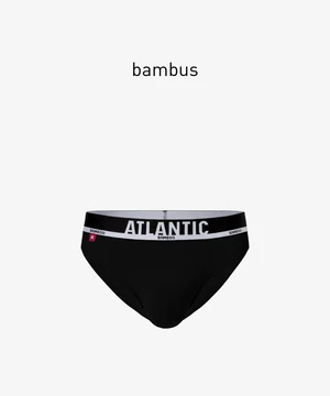 Men's Bamboo Briefs ATLANTIC PREMIUM - black