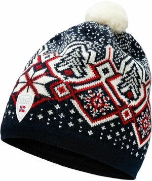 Dale of Norway Winterland Unisex Merino Wool Hat Navy/Off White/Raspberry UNI Ski Mütze