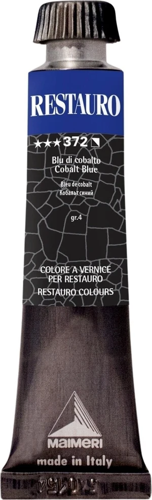 Maimeri Varnish Restauro Farba renowacyjna Cobalt Blue 372 20 ml 1 szt