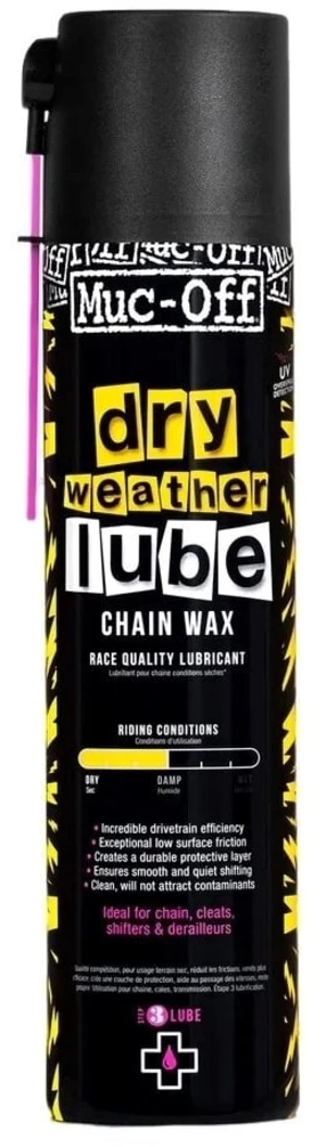 Muc-Off Bicycle Dry Weather Lube Aerosol Spray 400 ml Fahrrad - Wartung und Pflege