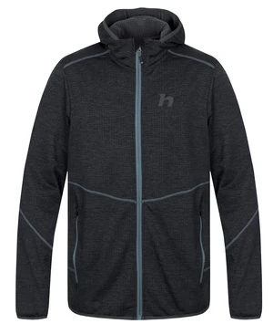 Men's hoodie Hannah DAMAR HOODY dark gray mel