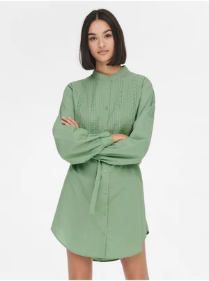 Green Shirt Dress JDY Theodor - Women