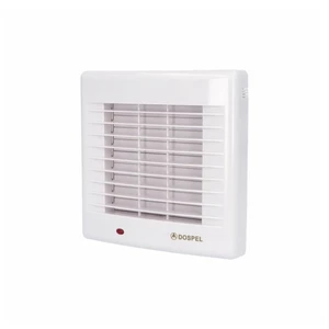 Koupelnový ventilátor s automatickou žaluzií a časovým doběhem DOSPEL POLO 4/AŽ/WC 1020010 1020010