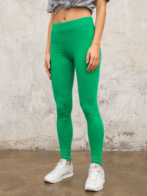 Basic green leggings