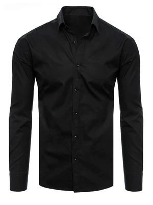 Men's Solid Black Dstreet Shirt