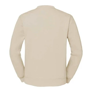 Beige Men's Sweatshirt Set-in Sweat Fruit of the Loom