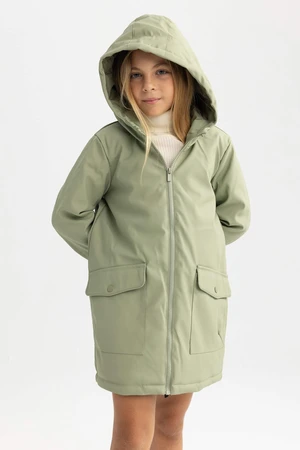 DEFACTO Hooded Raincoat