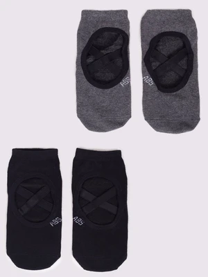 Yoclub Woman's Yoga Socks With ABS 2-Pak SKS-0015U-000A-002