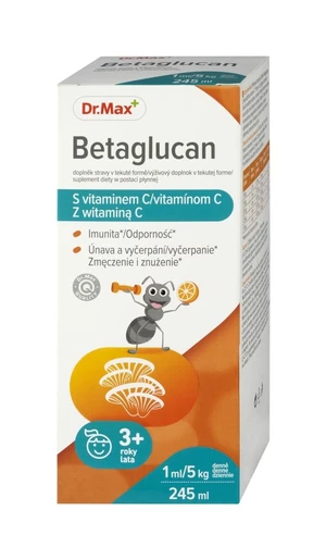 Dr. Max Betaglukan + vitamin C 245 ml