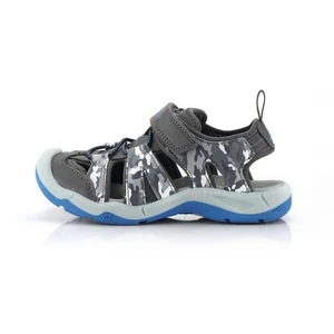 Children's outdoor sandals ALPINE PRO GROBO dk.true gray