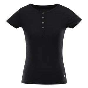 Women's cotton T-shirt ALPINE PRO CASTA black