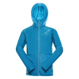 Men's ultralight jacket with impregnation ALPINE PRO BIK neon atomic blue