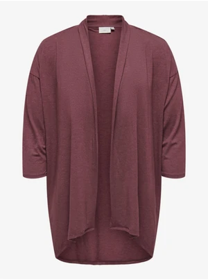 Women's Burgundy Cardigan ONLY CARMAKOMA New Carma - Ladies