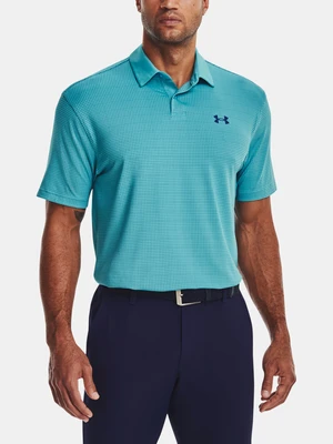 Under Armour T-Shirt UA T2G Printed Polo-BLU - Men