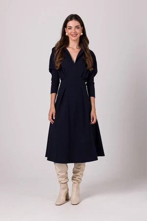 BeWear Woman's Dress B273 Navy Blue