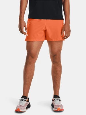 Oranzové športové kraťasy Under Armour LAUNCH ELITE 5'' SHORT