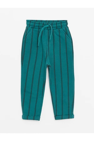 LC Waikiki Baby Boy Sweatsuit Bottom With Elastic Waist Striped