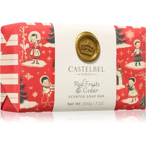 Castelbel Porto Red Fruits & Cedar tuhé mýdlo na ruce 200 g