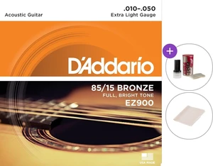 D'Addario EZ900 SET Cordes de guitares acoustiques