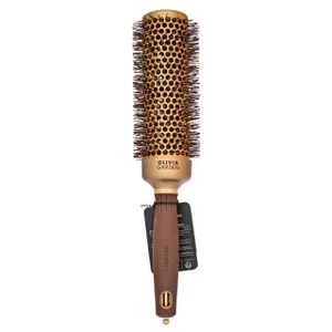 Olivia Garden Expert Blowout Shine Round Brush Wavy Bristles Gold & Brown 45 mm szczotka do włosów