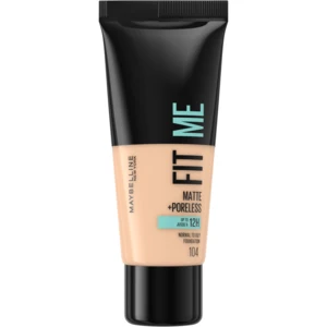 MAYBELLINE NEW YORK Fit Me sjednocující matující make-up pro normální až mastnou pleť 104 Soft Ivory 30 ml