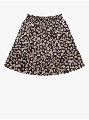 Dark blue girly floral skirt Tom Tailor - Girls