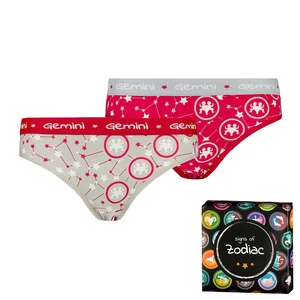 Women's majtki Frogies Zodiac Bliźnięta 2P Gift box