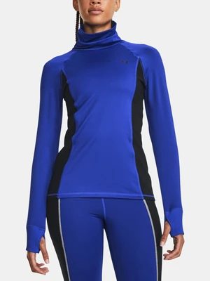 Under Armour T-Shirt UA Train CW Funnel Neck-BLU - Women