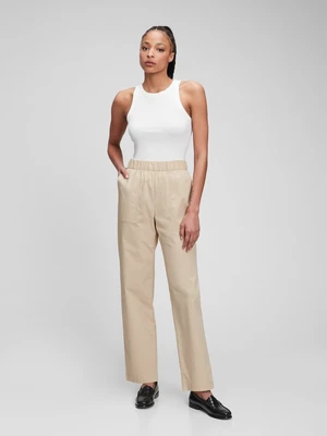 GAP Pants khaki high rise Washwell - Women