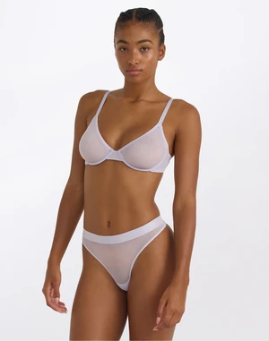 Organic Basics Mesh Thong Soft Lilac L