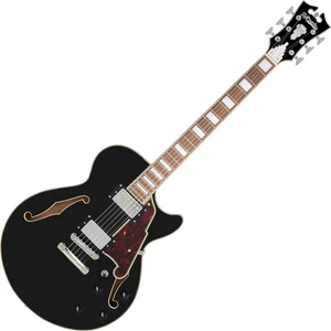 D'Angelico Premier SS Solid Black Semiakustická kytara