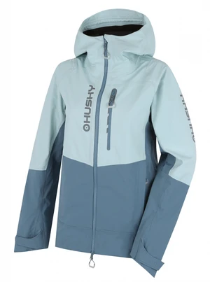 Husky Nicco L XXL, mint/turquoise Dámská hardshell bunda