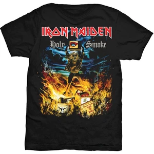 Iron Maiden Tričko Holy Smoke Unisex Black XL