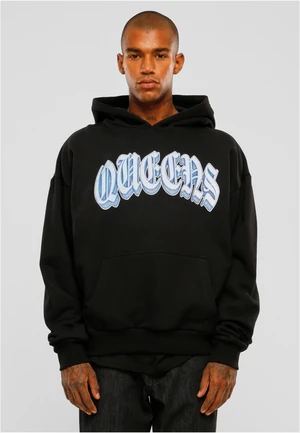 Men's Hoodie Queens Ultra Heavy Oversize Hoody Black