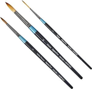 Daler Rowney Aquafine Set pensule 3 buc