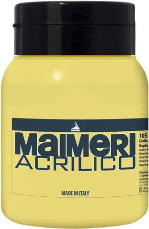 Maimeri Acrilico Peinture acrylique Naples Yellow Light 105 500 ml 1 pc